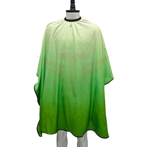Capes de coiffure et tabliers de barbier de luxe en nylon écologique, imperméables, surdimensionnés, avec logo personnalisé, pour salon de coiffure - Product Image 4