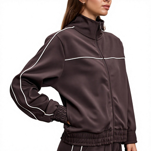 <b>Women</b> Custom Breathable Tracksuit <b>Fleece</b> <b>Jogger</b> Set Hood Sweat Pant Outfit with Logo Fashion Sportswear Casual Fashion Hot Sale - Product Image 3