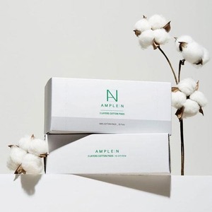 Almohadillas de Algodón Coreanas 100% Puro Algodón de 3 Capas Ampoule-N K-Beauty Paquete de 80 Unidades - Product Image 2