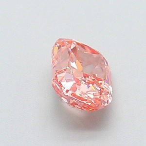 Diamant de laboratoire IGI rose orangé vif fantaisie modifié taille coussin de 1,32 carat, clarté VVS2, taille excellente, pierre précieuse de luxe pour bijoux - Product Image 4