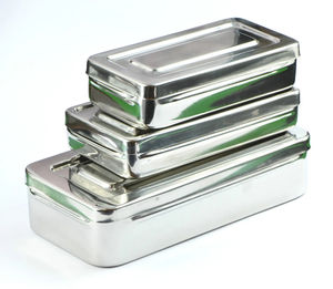 Caja de Instrumentos Manuales de Acero Inoxidable para un Almacenamiento Seguro y Duradero, Organizador de Herramientas con Certificación CE para Profesionales Médicos y Quirúrgicos - Product Image 3