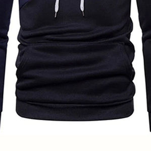 Vêtements de sport sans marque, légers, imperméables, doublés, anti-plis, pull à capuche gris, streetwear, teinture unie - Product Image 5