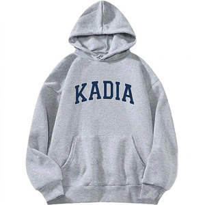 Sweat-shirt unisexe personnalisé, coupe ample, 100% coton, 400 GSM, impression personnalisée, fermeture éclair, streetwear de haute qualité, sweat-shirts unisexes surdimensionnés - Product Image 2