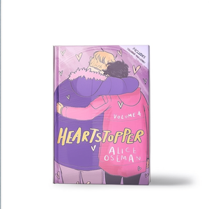 Heartstopper เล่มที่ 4 โดย อลิซ โอเซแมน หนังสือปกอ่อน พิมพ์แบบสั่งทำพิเศษ - Product Image 2