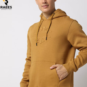 Suéteres con Logotipo en Relieve de Alta Calidad Premium, Sudadera Personalizada Extra Grande, Sudadera con Capucha Blanca con Estampado 3D en Relieve para Hombre - Product Image 3