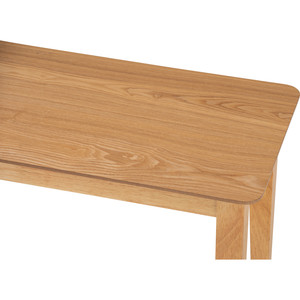 Sleek Minimalist Wooden Kitchen <b>Bench</b> Long <b>Indoor</b> Entryway Seat for Home Hallway and Kitchen - Product Image 5