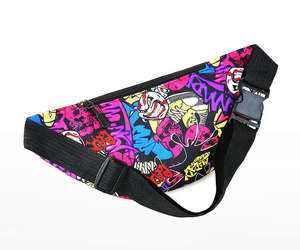 Riñonera con Estampado de Grafiti para Hombre y Mujer, Organizador de Cintura, Riñonera Antirrobo - Product Image 5