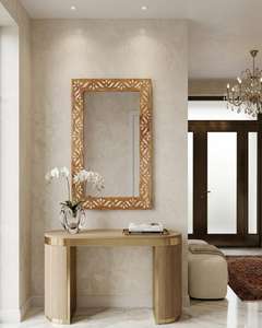 Decorative Bone Inlay <b>Framed</b> Glass Wall Mirrors Luxury Modern Design Wedding Living Room Bathroom Decor Customizable Color Size - Product Image 6