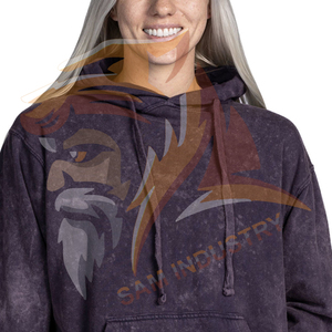 Loose Fit <b>Drop</b> Shoulder Pullover 100% Cotton Oversized Hoodies Anti Wrinkle Winter Streetwear Hoodies for Women - Product Image 6