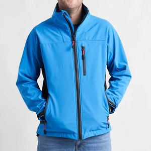 Veste en polaire rouge pour homme, col zippé, respirante, décontractée, pour l'automne, coupe classique, en polyester - Product Image 5