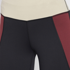Leggings de Yoga de Cintura Alta y Longitud Completa con Bloques de Color, Cintura Elástica, Spandex, Poliéster, Pantalones Deportivos para Mujer, Elásticos en Cuatro Direcciones - Product Image 6