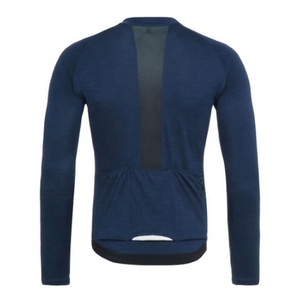 Jersey de Ciclismo Personalizado para Hombre, Manga Larga, Cierre Completo, Color Naranja, Transpirable, de Poliéster, para Adultos, al por Mayor - Product Image 5