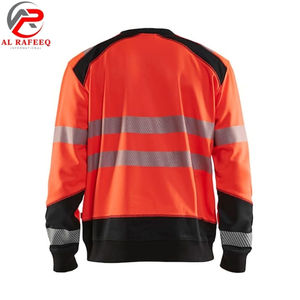 Nueva Llegada 2026 Sudadera para Hombre al por Mayor, Cuello Redondo, Reflectante de Alta Visibilidad, Sudadera de Invierno para Mujer, Forro Polar, Lisa, de Alta Visibilidad - Product Image 6