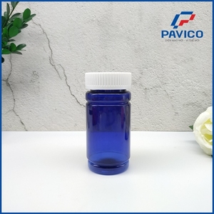 Botellas de Plástico PET con Tapa de Rosca para Medicamentos, Impresión por Transferencia de Calor, Pavico Vietnam OEM/ODM DE175, Certificación ISO, Modelo Personalizado - Product Image 1