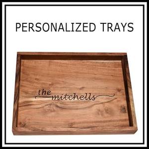 Wooden <b>Storage</b> <b>Tray</b> Rectangle Minimalist Design Varnished Finish Single Tier Table Use Drink Food Serving custom serving <b>tray</b> - Product Image 1