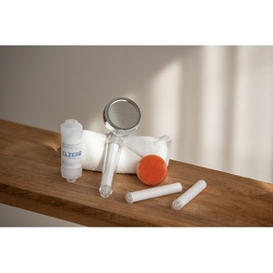 Well-Made Clzero Compact Portable <b>Shower</b> Bidet Water Filter <b>System</b> Polypropylene for Chlorine Bacteria Removal for Skin Hair - Product Image 2