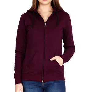 Sweat-shirts à fermeture éclair pour femmes à prix raisonnable, finition en tissu de qualité supérieure, sweat-shirts à fermeture éclair pour femmes, tenue décontractée élégante - Product Image 1