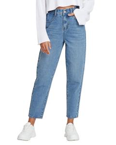 2020 Plus Size Women's Denim <b>Shorts</b> Casual Straight Jeans <b>Tassel</b> Regular Fit Polyester/Cotton Waterproof Eco-Friendly OEM Autumn - Product Image 1
