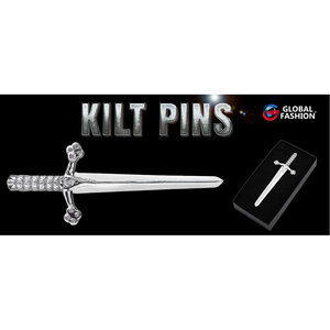 Broches Decorativos, Accesorio Tradicional Irlandés, Espada Bruce de Alta Calidad para Kilt, Suministros de Fábrica para Clanes Escoceses - Product Image 6