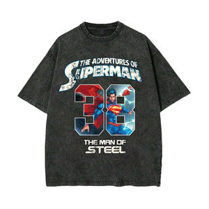 T-shirts confortables pour hommes, impression DTG DTF personnalisée, mode graphique, streetwear décontracté, coton, manches courtes - Product Image 1