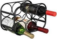 Porte-bouteilles en fer forgé, support de bouteilles artisanal en métal, support de rangement pour vin moderne pour table, décoration de mariage, étagère de présentation