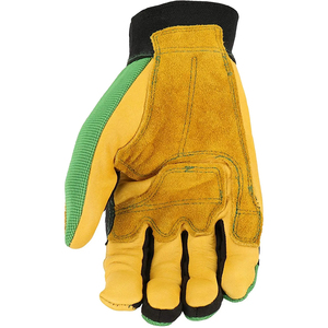 Gants de travail en cuir pleine fleur de qualité supérieure pour la sécurité des mains, pour charpentiers et ateliers - Product Image 3