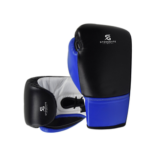 Gants de boxe en cuir véritable avec logo personnalisé, design respirant, sangle de poignet réglable pour l'entraînement et le sparring 2026 - Product Image 3