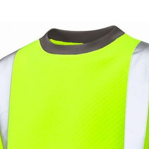 Long Sleeve High Visibility Safety Sweatshirts Hi Vis Viz Sweatshirt High Visibility Reflective <b>Work</b> Fleece Safety Sweat Shirt - Product Image 2