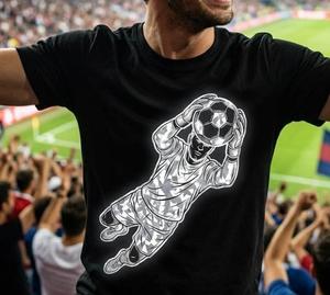 T-shirt noir imprimé à l'écran unisexe |   Chemise d'été surdimensionnée en coton 100% premium 240 GSM SUBHAY - Product Image 3