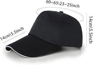 Las costuras de alta calidad garantizan una durabilidad y un rendimiento duraderos. Crea tu propio diseño de gorra de béisbol con nuestra personalización. - Product Image 6
