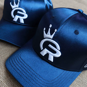 Gorra de Béisbol Personalizada de Alta Calidad, 6 Paneles, para Adultos, Visera Curva, Estructurada, Satén, Logotipo Bordado en 3D, Hebilla de Plástico Ajustable - Product Image 6