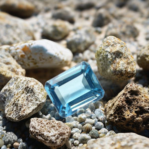 11*9MM facetado Octágono laboratorio azul Topacio Esmeralda corte piedras preciosas tratamientos térmicos aplicados para la fabricación de joyas piedras preciosas sueltas - Product Image 6