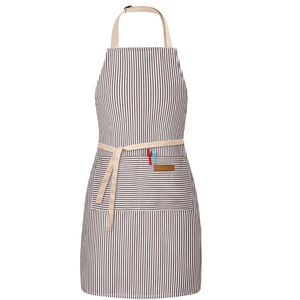 Delantal de algodón y lino para mujer, estilo florista, con tirantes cruzados en la espalda, sin mangas, con bolsillos, venta al por mayor, personalizado - Product Image 3