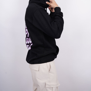 Sudadera con Capucha de Corte Regular para Hombre, Diseño Nuevo, Venta al por Mayor, Sudaderas Negras Personalizadas de Alta Calidad, 100% Algodón, Impresión Digital de Invierno - Product Image 3