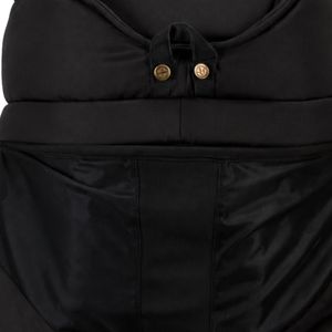 Shorts de hockey sur glace rembourrés pour hommes, noir et gris, en polyester, pantalon de protection sportif, ceinture réglable, vêtements de performance pour l'entraînement - Product Image 4