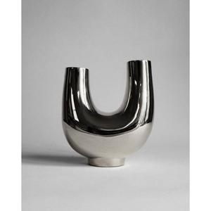 Vases décoratifs ronds et brillants de style floral pour la décoration moderne de la maison, vases ronds en aluminium pour la décoration de table - Product Image 5