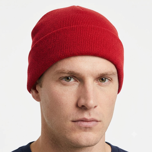 Unisex Knit Beanie Winter Warm Soft Stretch Skull <b>Cap</b> Custom Logo Private Label Wholesale Headwear Supplier - Product Image 2