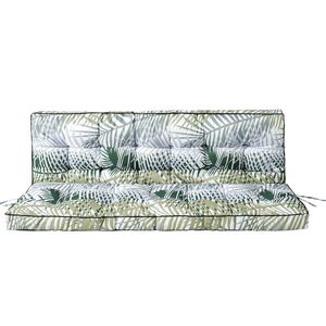 Sedia da Esterno in Rattan Facile da Installare con Cuscini e Imbottiture Confortevoli - Product Image 1