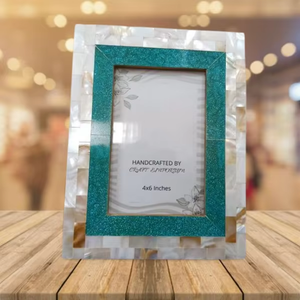 Handmade Classic Design Decorative Resin Mother Pearl Photo <b>Frame</b> Good Quality 8x10 Metal Picture <b>Frame</b> Home Decor Gifting - Product Image 5