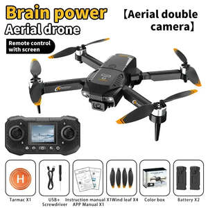 โดรน RC รุ่นเริ่มต้น F205 พร้อมระบบ Optical Flow Brushless Quadcopter ควบคุมผ่านหน้าจอ ระยะบิน 1 กม. สำหรับการถ่ายภาพทางอากาศ ตัวเครื่องทำจากพลาสติก - Product Image 4