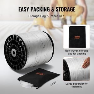 Nastro per Tiraggio Cavi in Poliestere Stampato a Corda Piatta da 1 pollice x 2103 con Capacità di Trazione di 6000 Lbf, Confezione per Fascette in Poliestere - Product Image 5