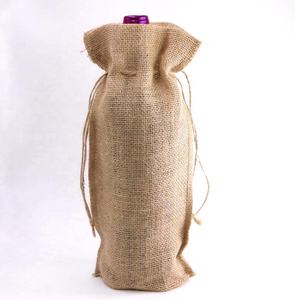 Vente en gros de sac fourre-tout en jute imprimé par sublimation avec logo personnalisé emballage cadeau d'épicerie réutilisable sac à provisions en toile avec cordon de serrage - Product Image 1