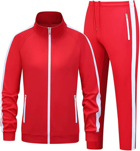 <b>Men's</b> Gray Tracksuit Full Zip <b>Jacket</b> Geometric Print Matching Pants Breathable Sporty Winter Streetwear Lightweight Regular Fit - Product Image 3