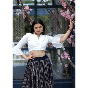 ชุดนักออกแบบสตรี Lehenga Choli - Product Image 1