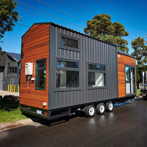 Casa Prefabricada Portátil Moderna en Contenedor sobre Ruedas, Remolque Modular, Casa Móvil con Cocina, Baño, Espacio para Dormir y Unidad de Vivienda - Product Image 6