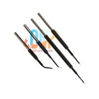 Aiguille chirurgicale d'électrocoagulation haute fréquence à électrode active en acier inoxydable de qualité médicale, lot de 4 instruments chirurgicaux