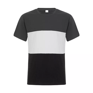 T-shirt Homme Personnalisé à 3 Nuances de Couleurs, Coton Premium, Coupe Décontractée, Usage Quotidien et Week-end, Fournisseur d'Usine OEM ODM - Product Image 3