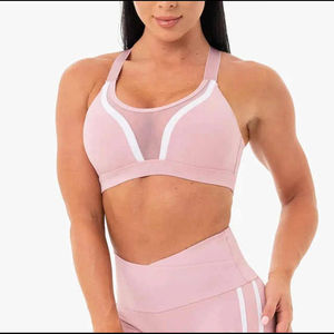 Soutien-gorge de sport confortable pour femme, best-seller, avec tailles personnalisées imprimées du XS au XL, en coton, prix abordable, OEM, respirant - Product Image 2