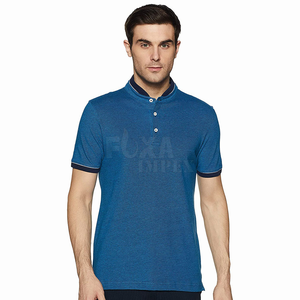 OEM al por mayor personalizado 2024 hombres polos camisetas de algodón de manga corta de secado rápido ropa de gimnasio logotipo personalizado opciones para Fitness - Product Image 1