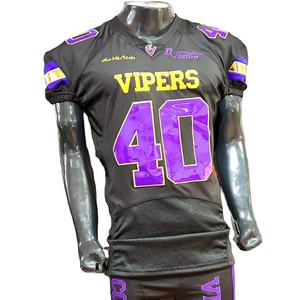 Camiseta de fútbol americano de talla grande transpirable sarga sublimación pantalones integrados bordados estirables aparejos cortos OEM - Product Image 1